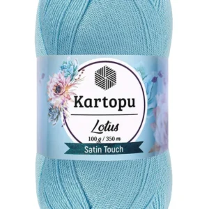 Lotus Bikini Büstiyer Bluz Örgü İpi K537 Bebe Mavi