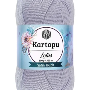 Lotus Bikini Büstiyer Bluz Örgü İpi K714 Gri