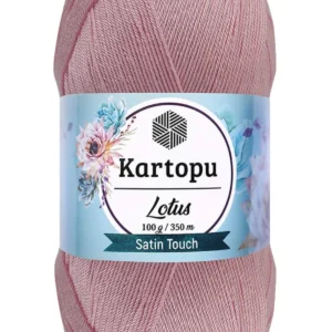 Lotus Bikini Büstiyer Bluz Örgü İpi K768 Açık Pembe