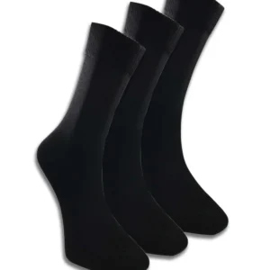 3 Adet Erkek Bambu Lastiği Sıkmayan Diyabetik Çorap