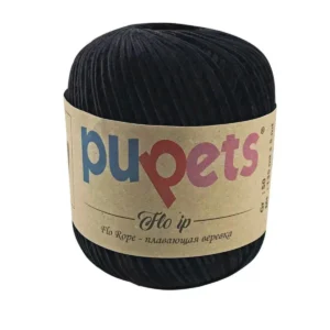 Flo Nubuk Kadife Çanta Şapka Aksesuar İpi Siyah