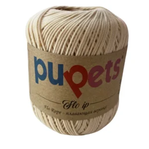 Flo Nubuk Kadife Çanta Şapka Aksesuar İpi Bej