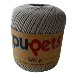 Flo Nubuk Kadife Çanta Şapka Aksesuar İpi Koyu Gri