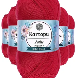 5 Adet Lotus Bikini Büstiyer Bluz Örgü İpi K141 Fuşya