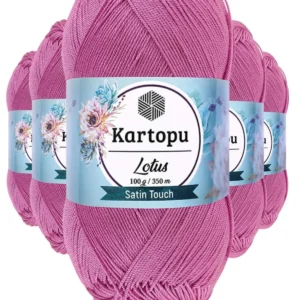 5 Adet Lotus Bikini Büstiyer Bluz Örgü İpi K775 Leylak