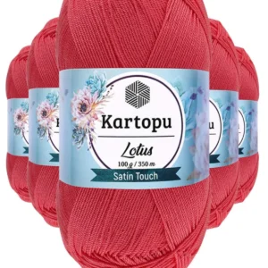 5 Adet Lotus Bikini Büstiyer Bluz Örgü İpi K810 Şeker Pembe