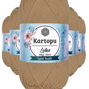 5 Adet Lotus Bikini Büstiyer Bluz Örgü İpi K837 Ten