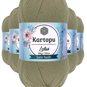 5 Adet Lotus Bikini Büstiyer Bluz Örgü İpi K874 Bej