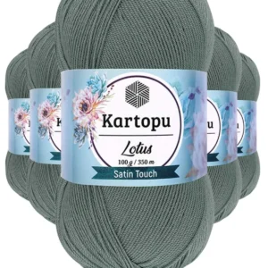 5 Adet Lotus Bikini Büstiyer Bluz Örgü İpi K943 Çağla