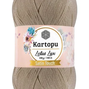 Lotus Lux Bikini Büstiyer Bluz Simli Örgü İpi K861 Bej