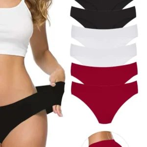 7 Adet Kadın Dikişsiz Lazer Kesim Esnek İz yapmayan Külot S8