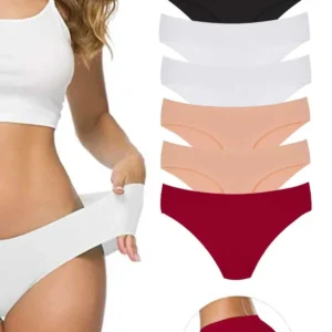 7 Adet Kadın Dikişsiz Lazer Kesim Esnek İz yapmayan Külot S11