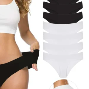 8 Adet Kadın Dikişsiz Lazer Kesim Esnek İz yapmayan Külot S1
