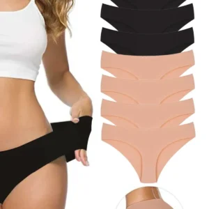 8 Adet Kadın Dikişsiz Lazer Kesim Esnek İz yapmayan Külot S2