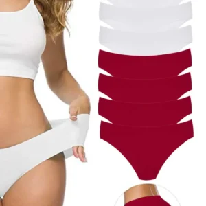 8 Adet Kadın Dikişsiz Lazer Kesim Esnek İz yapmayan Külot S5