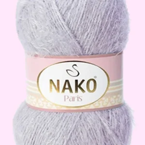 Paris El Örgü ipi Yünü Pembeli Gri 3079