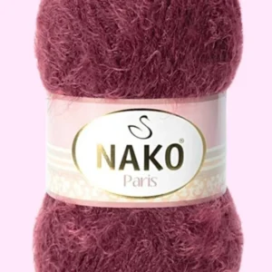 Paris El Örgü ipi Yünü Bordo 11273