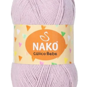 Calico Bebe Pamuklu Bebek Ve Battaniye Örgü Ipi 1149 Açık Lila