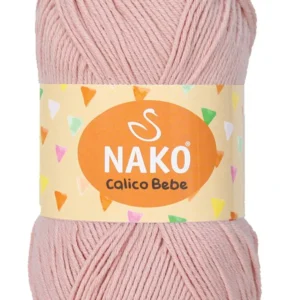 Calico Bebe Pamuklu Bebek Ve Battaniye Örgü Ipi 13283 Pudra