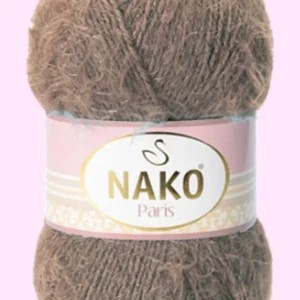 Paris El Örgü ipi Yünü Boz Kahve 3890