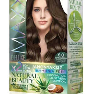 Natural Beauty Amonyaksız Saç Boyası 6.0 Koyu Kumral