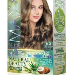 Natural Beauty Amonyaksız Saç Boyası 8.0 Açık Kumral