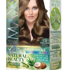 Natural Beauty Amonyaksız Saç Boyası 7.3 Fındık Kabuğu