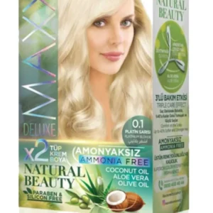 Natural Beauty Amonyaksız Saç Boyası 0.1 Platin Sarısı