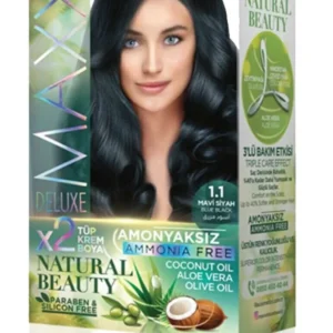 Natural Beauty Amonyaksız Saç Boyası 1.1 Mavi Siyah
