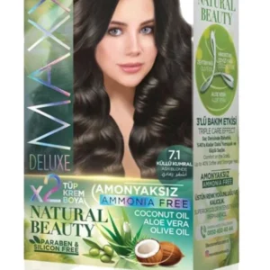 Natural Beauty Amonyaksız Saç Boyası 7.1 Küllü Kumral