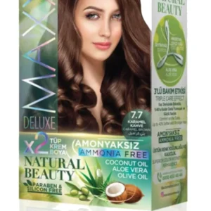 Natural Beauty Amonyaksız Saç Boyası 7.7 Karamel Kahve