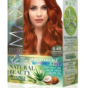 Natural Beauty Amonyaksız Saç Boyası 8.45 Tarçın Bakır