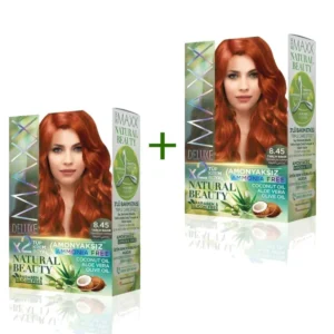 2 Paket Natural Beauty Amonyaksız Saç Boyası 8.45 Tarçın Bakır