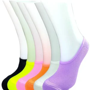 6 Adet Canlı Renk Kadın Spor Babet Çorap