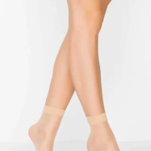 Kadın Ten Süper 15 Mat Soket Çorap Açık Ten