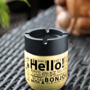 Cam Kokusuz Küllük 425 Cc Hello Desenli Sarı