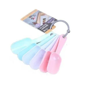 6 Lı Plastik Baharat Kaşığı