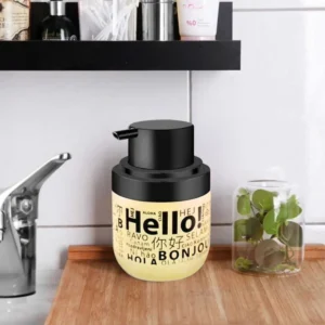 Lüx Cam Bulaşık & Sıvı Sabunluk - 425 Ml Sarı