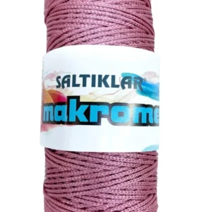 Polyester Makrome İpi 350 Gül 100 gr