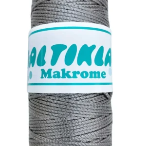 Polyester Makrome İpi 430 Orta Gri 100 gr