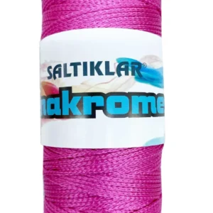 Polyester Makrome İpi 1538 Fuşya 100 gr
