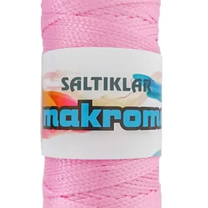 Polyester Makrome İpi 1545 Pembe 100 gr