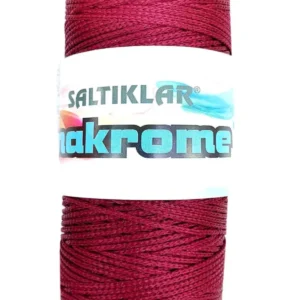 Polyester Makrome İpi 1560 Bordo 100 gr