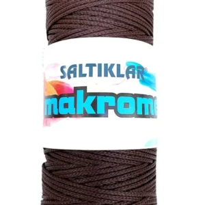 Polyester Makrome İpi 2070 Kahve 100 gr
