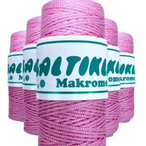 5 Adet Polyester Simli Makrome İpi SS-1545