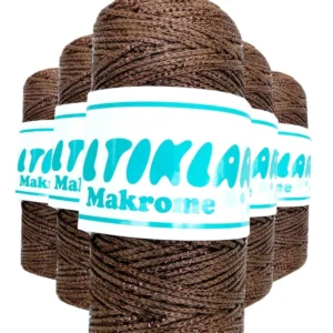 5 Adet Polyester Simli Makrome İpi SS-2080