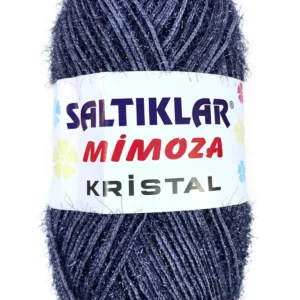 Mimoza Kristal Işıltılı Şal Patik Yelek İpi 36