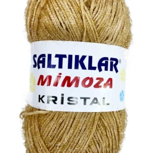 Mimoza Kristal Işıltılı Şal Patik Yelek İpi 100