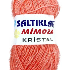 Mimoza Kristal Işıltılı Şal Patik Yelek İpi 19