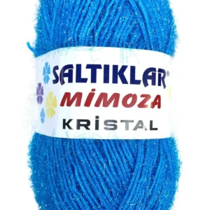 Mimoza Kristal Işıltılı Şal Patik Yelek İpi 03